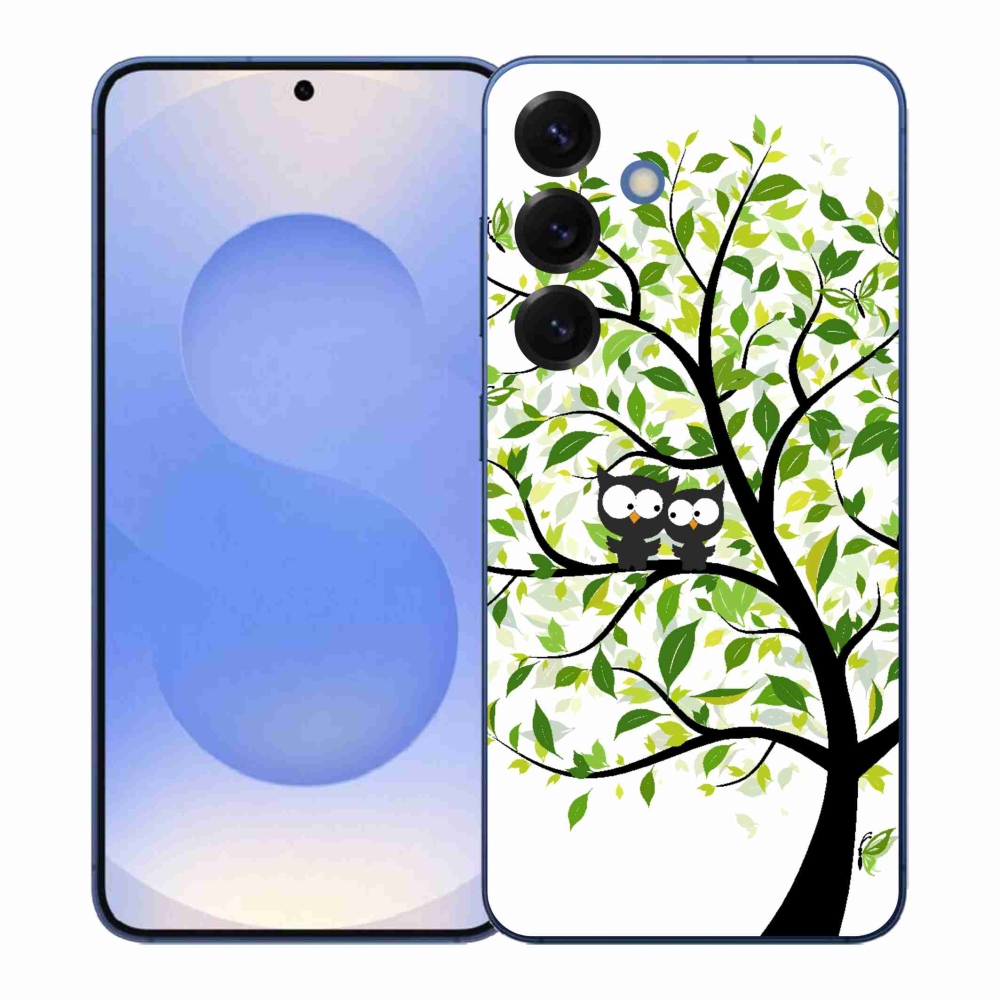 Gél borítás mmCase Samsung Galaxy S26+ készülékhez - baglyok a fán