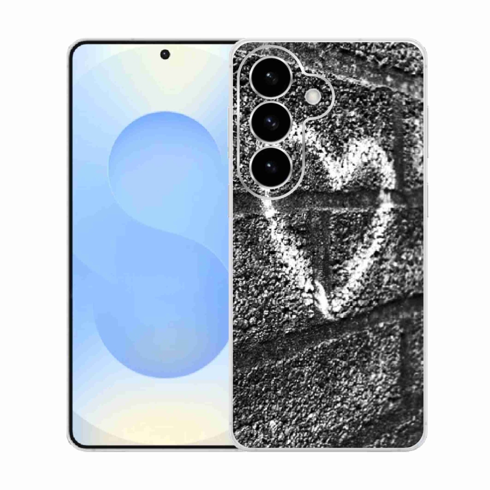 Gél borítás mmCase Samsung Galaxy S26 készülékhez - szív a falon