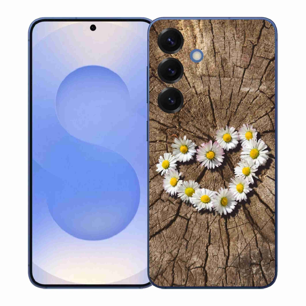 Zselés borítás mmCase Samsung Galaxy S26+ készülékhez - százszorszépek szíve