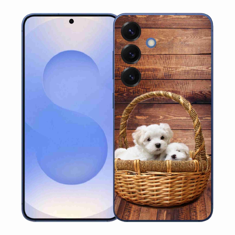 Gél borítás mmCase Samsung Galaxy S26+ készülékhez - kölyökkutyák