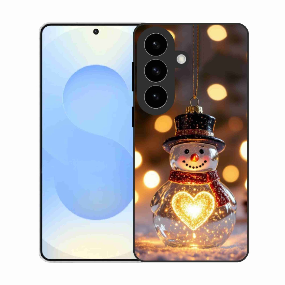 Gél borítás mmCase Samsung Galaxy S26 készülékhez - Karácsonyi hóember