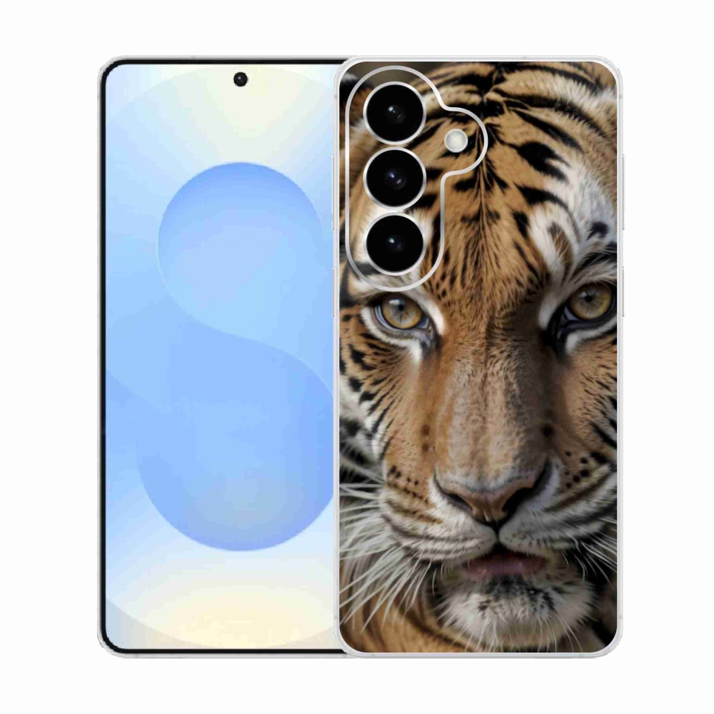 Gél borítás mmCase Samsung Galaxy S26 készülékhez - tigris nézet