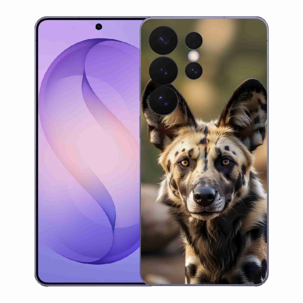 Gél borítás mmCase Samsung Galaxy S26 Ultra - Afrikai vadkutya - Samsung Galaxy S26 Ultra számára