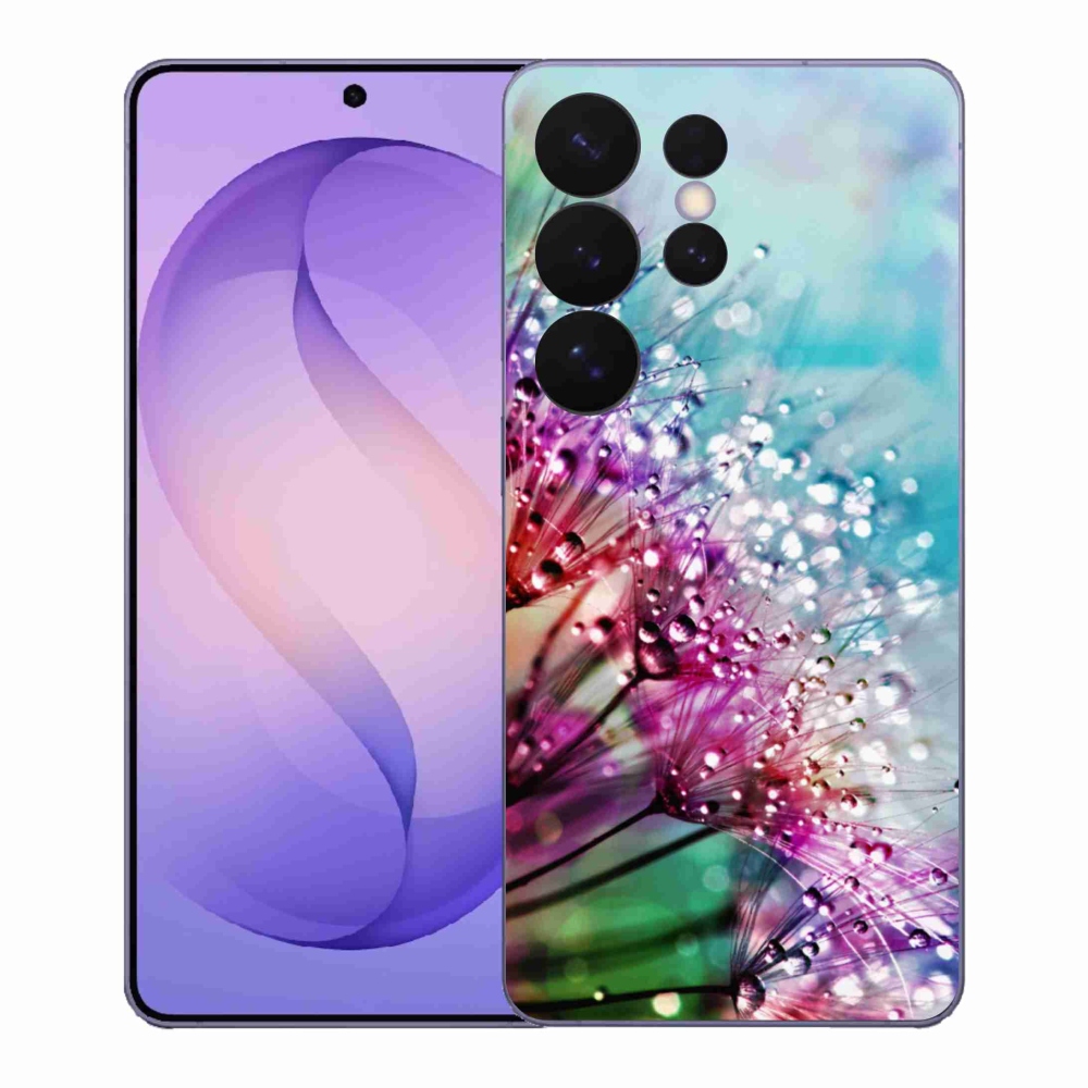 Gél borítás mmCase Samsung Galaxy S26 Ultra - színes virágok