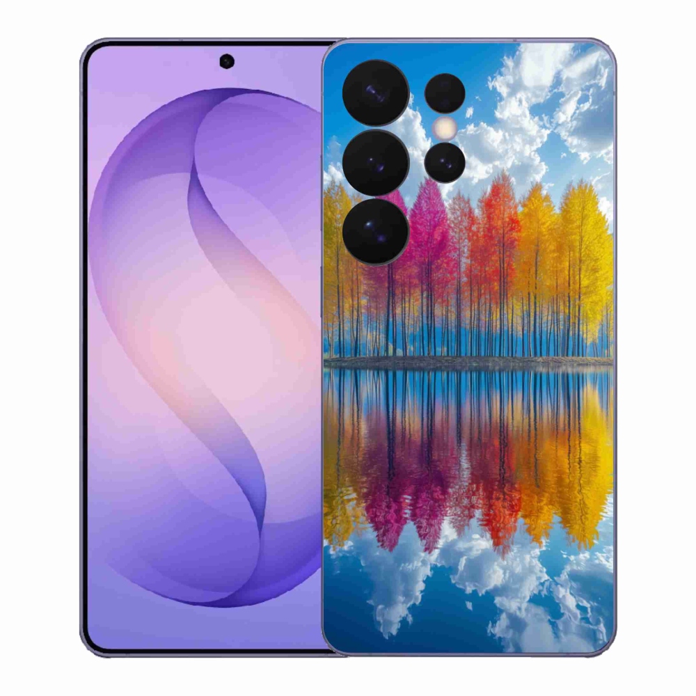 Gél borítás mmCase Samsung Galaxy S26 Ultra - színes fák