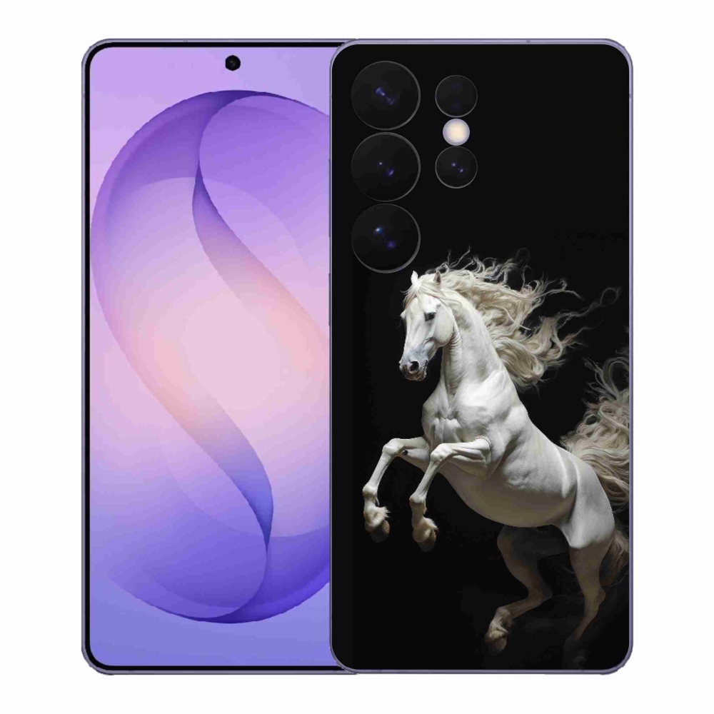 Zselés borítás mmCase Samsung Galaxy S26 Ultra - fehér ló 4