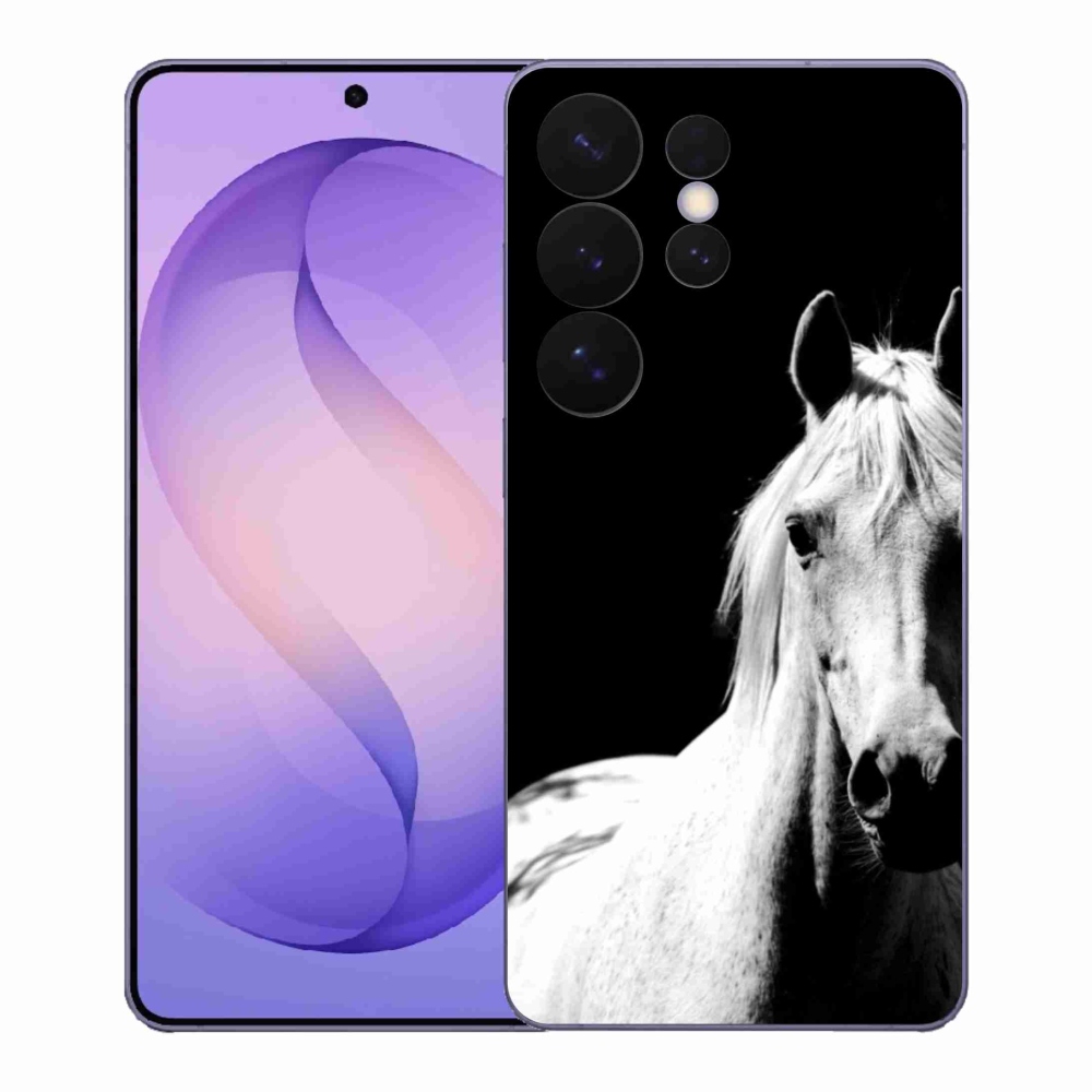 Zselés borítás mmCase Samsung Galaxy S26 Ultra - fehér ló 5