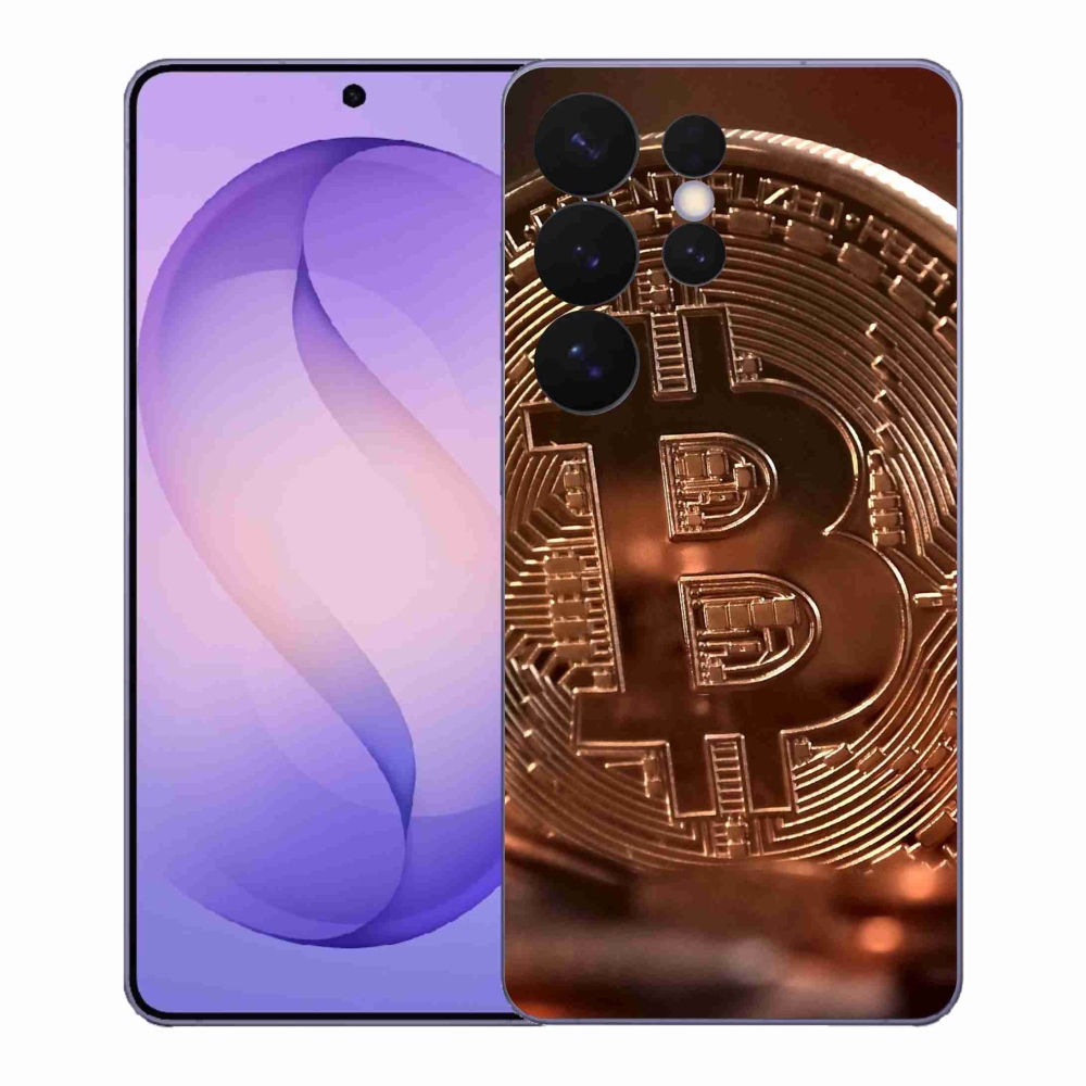 Gél borítás mmCase Samsung Galaxy S26 Ultra - bitcoin