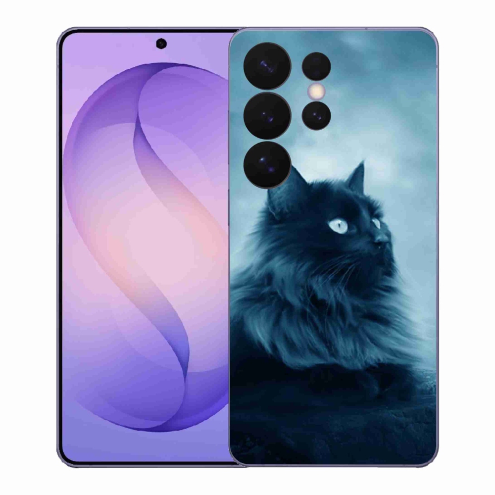 Zselés borítás mmCase Samsung Galaxy S26 Ultra - fekete cat 1