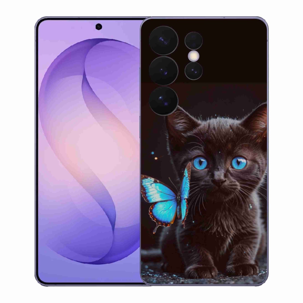 Zselés borítás mmCase Samsung Galaxy S26 Ultra - fekete cica 3