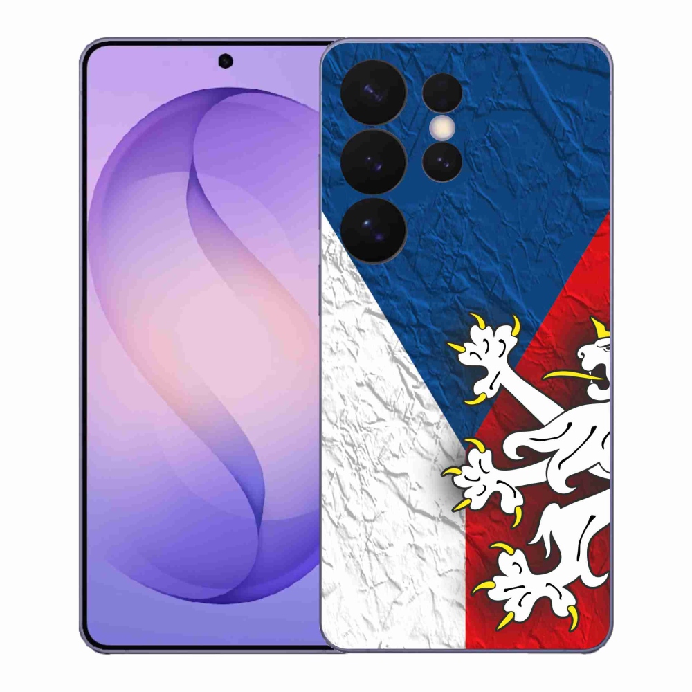 Gél védőhuzat mmCase Samsung Galaxy S26 Ultra - cseh zászló 1