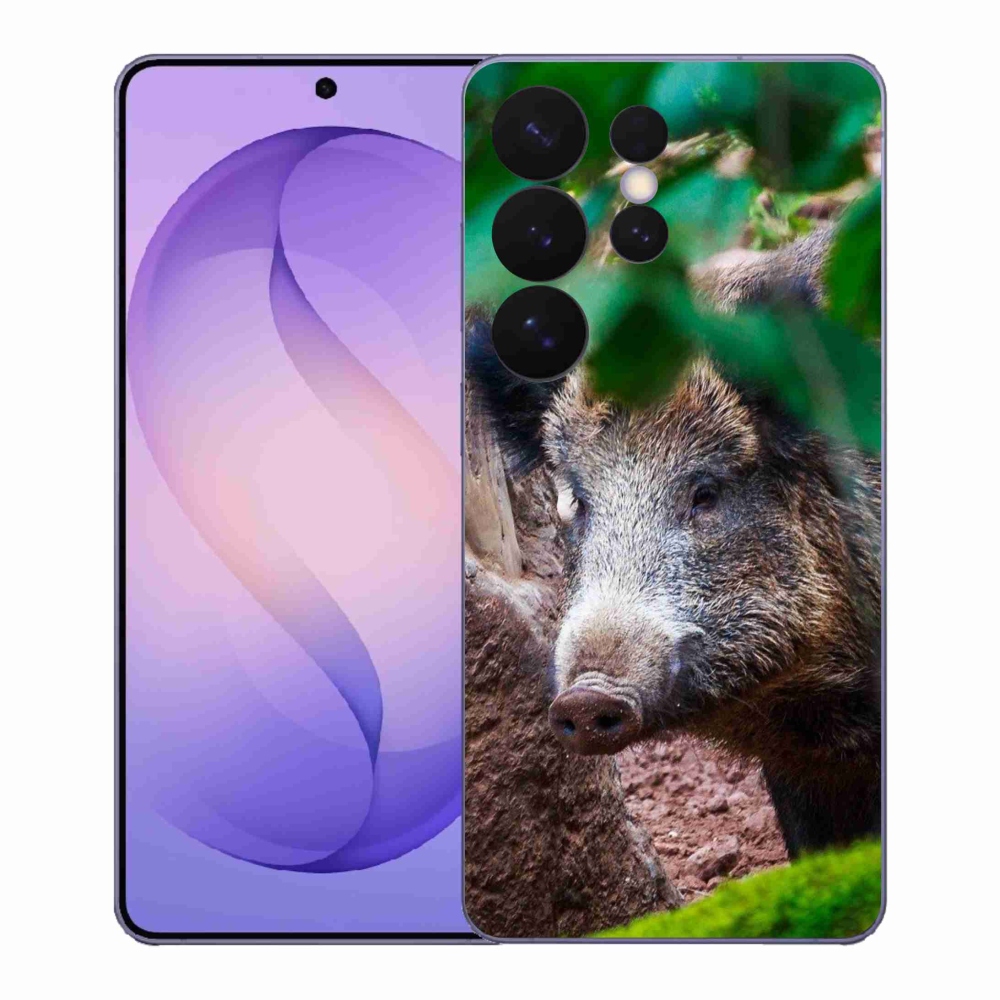 Gél borítás mmCase Samsung Galaxy S26 Ultra készülékhez - vaddisznó