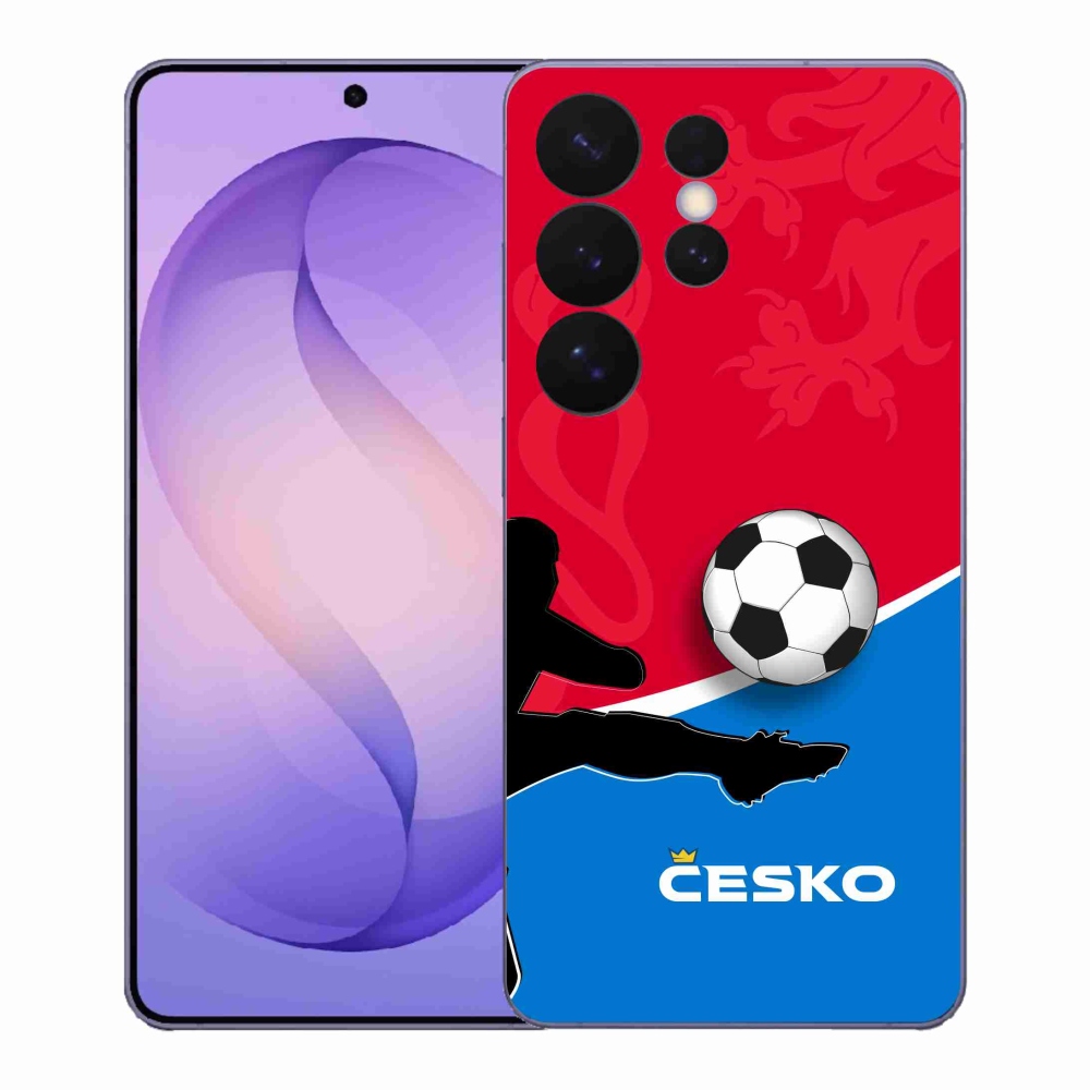 Gél borítás mmCase Samsung Galaxy S26 Ultra - futball Csehország 2