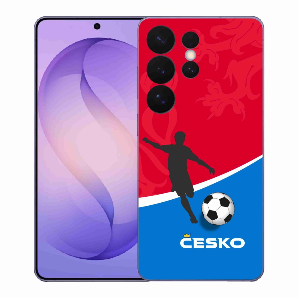 Gél borítás mmCase Samsung Galaxy S26 Ultra - futball Csehország