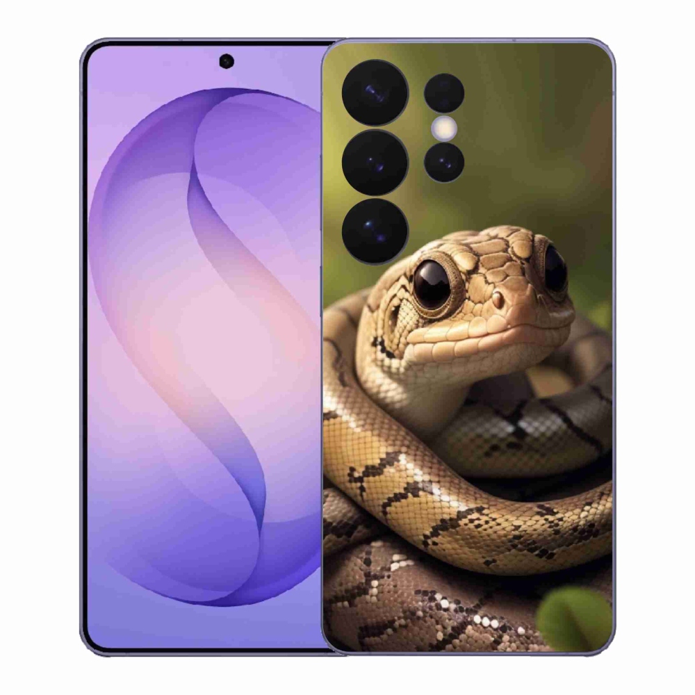 Gél védőburkolat mmCase Samsung Galaxy S26 Ultra - kígyó 1