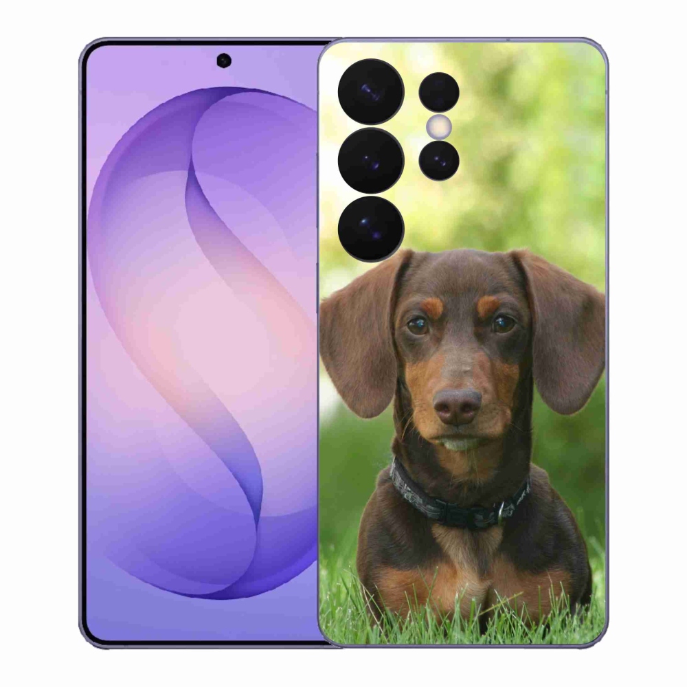 Zselés borítás mmCase Samsung Galaxy S26 Ultra készülékhez - barna tacskó