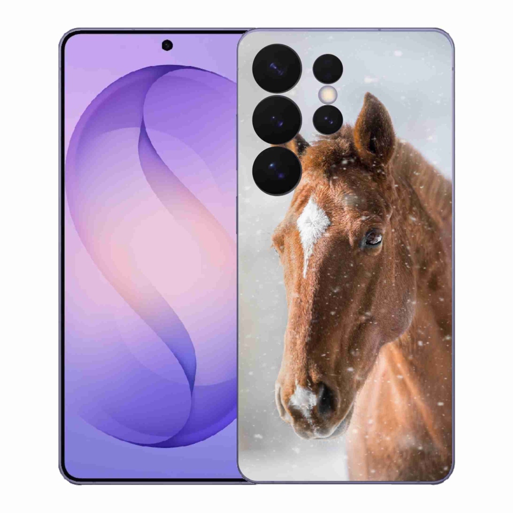 Zselés borítás mmCase Samsung Galaxy S26 Ultra - barna ló 2