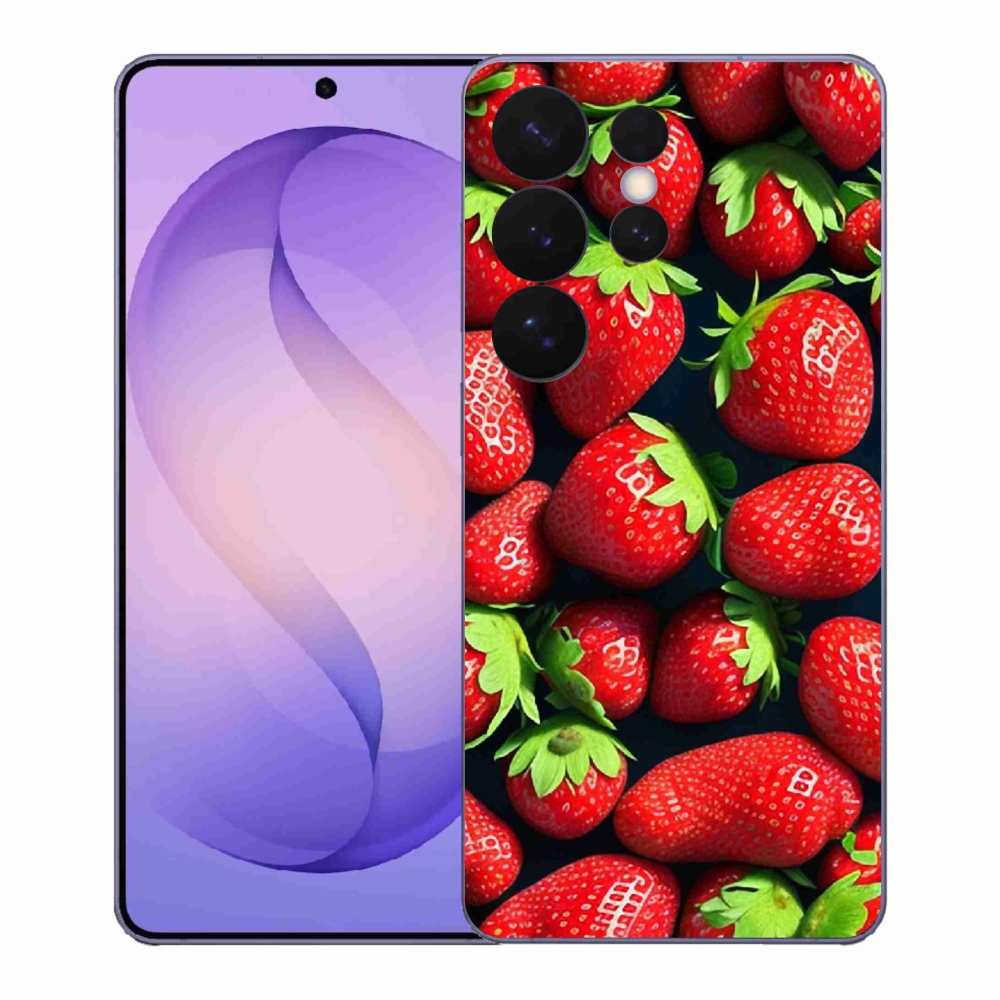 Gél védőhuzat mmCase Samsung Galaxy S26 Ultra készülékhez - szamóca