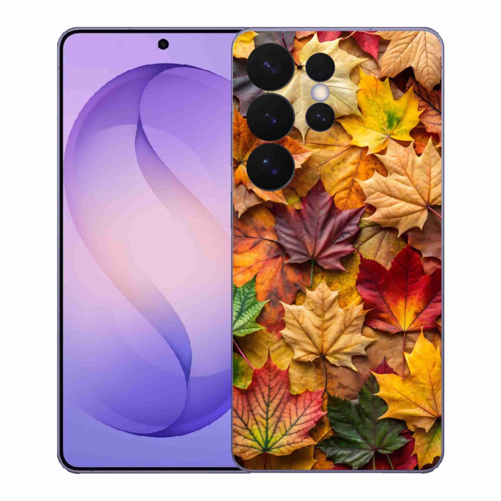 Gél borítás mmCase Samsung Galaxy S26 Ultra - juharlevelek 2