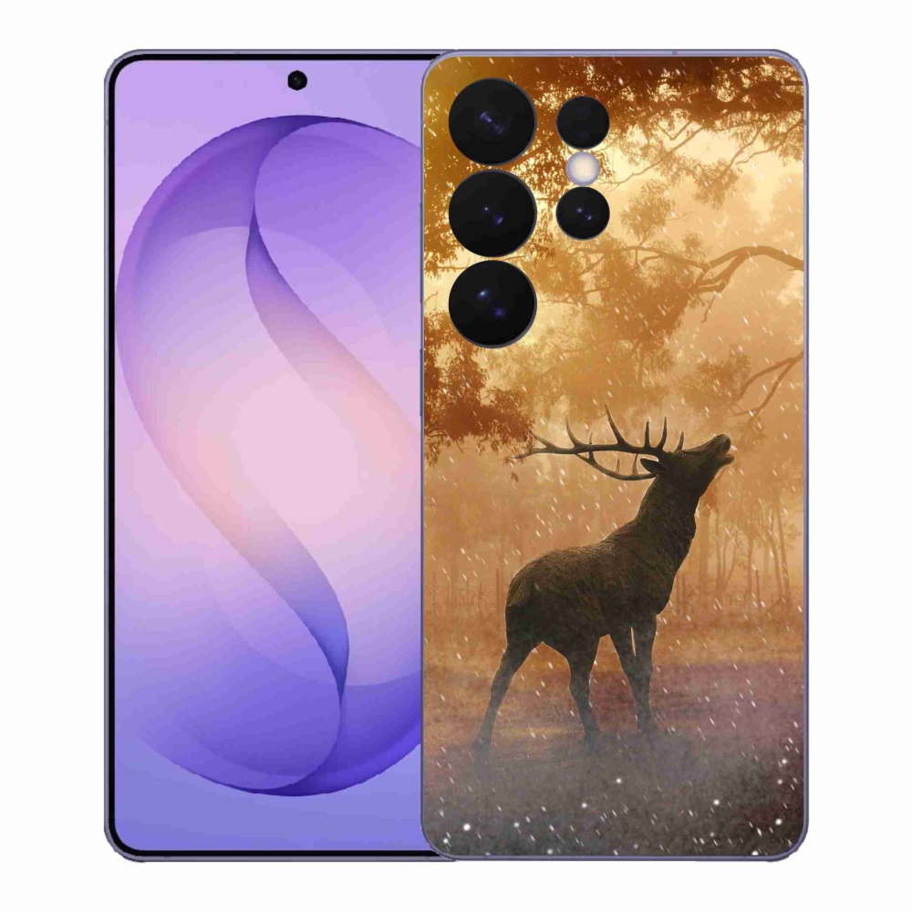 Zselés borítás mmCase Samsung Galaxy S26 Ultra készülékhez - szarvas a vadonban