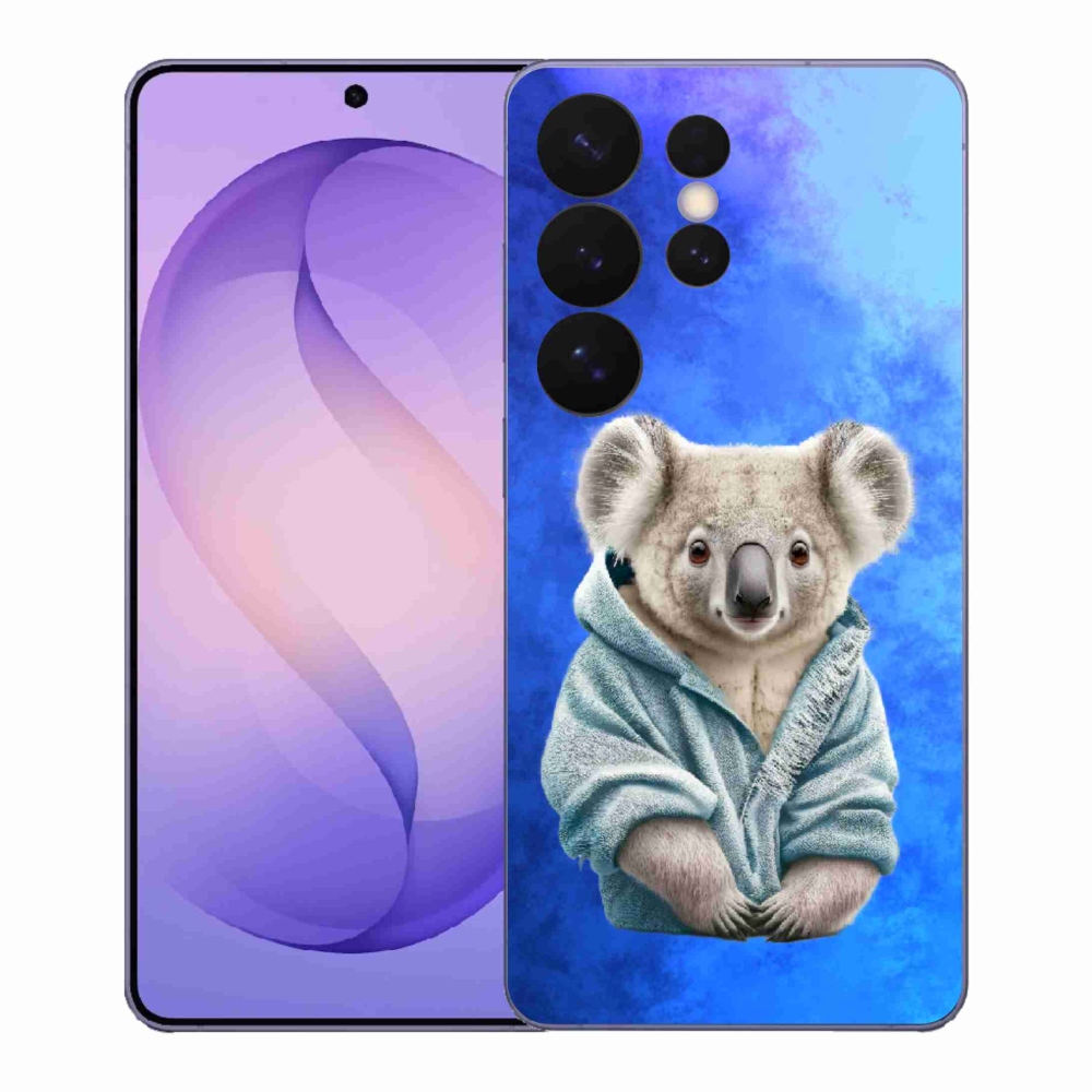 Zselés borítás mmCase Samsung Galaxy S26 Ultra készülékhez - koala pulóverben