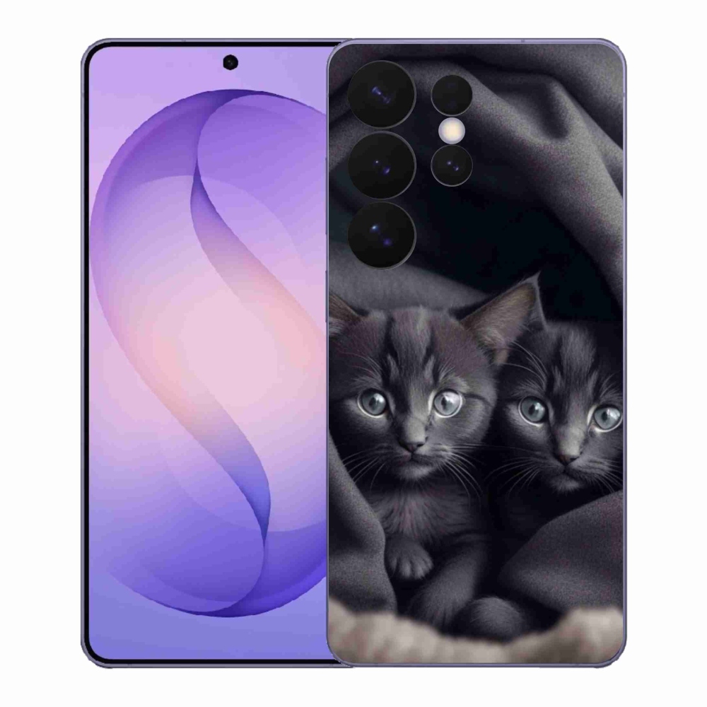 Zselés borítás mmCase Samsung Galaxy S26 Ultra - cat duo - Samsung Galaxy S26 Ultra számára