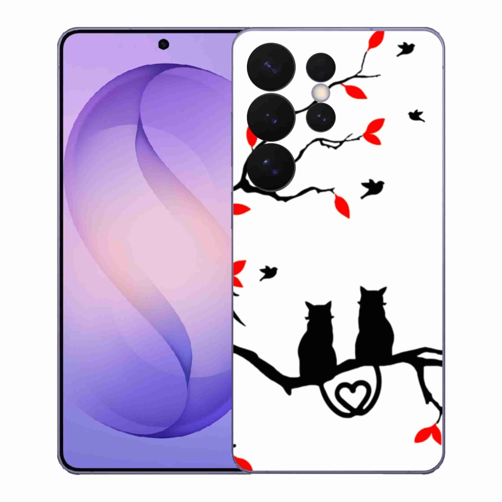 Gél borítás mmCase Samsung Galaxy S26 Ultra készülékhez - macska szeretet