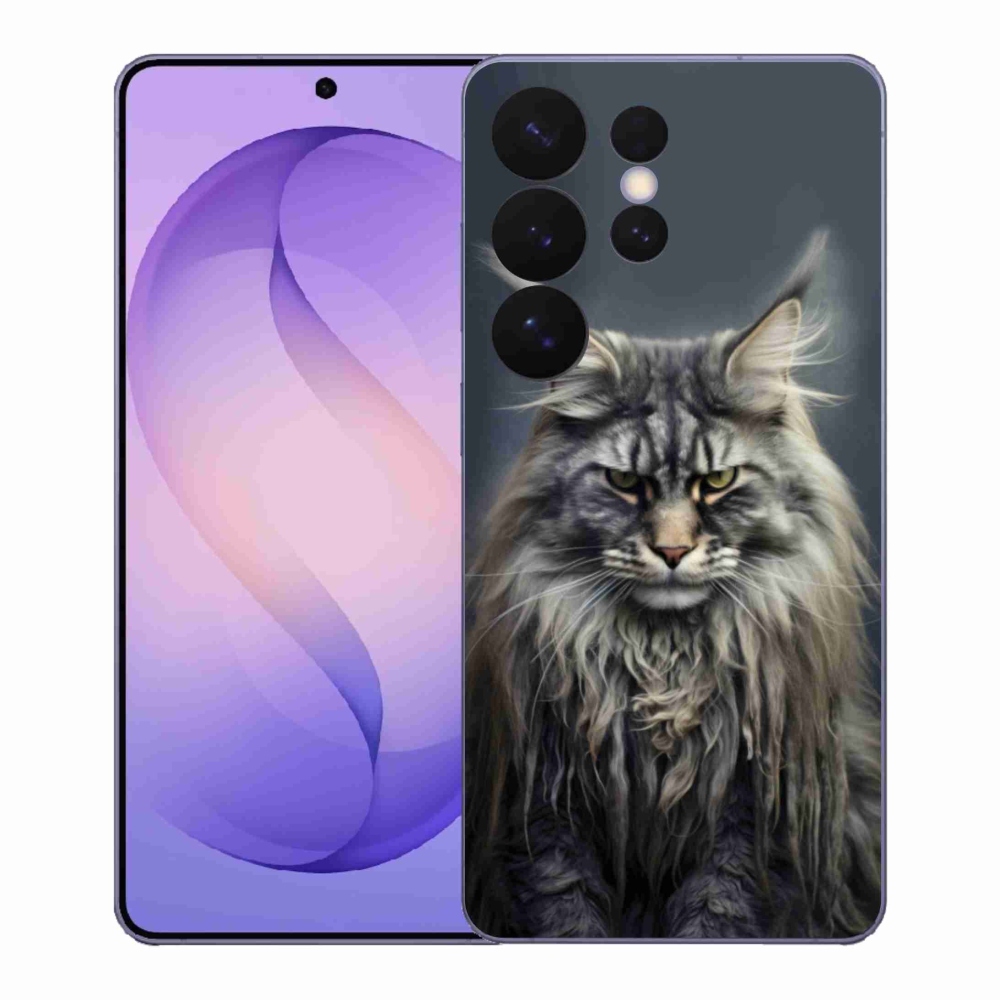 Gél borítás mmCase Samsung Galaxy S26 Ultra - macskaszem nézet 4