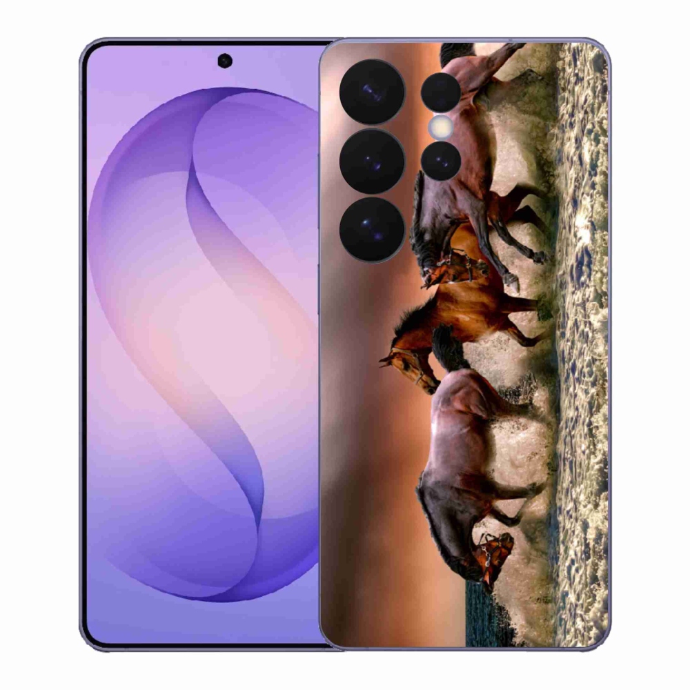 Zselés borítás mmCase Samsung Galaxy S26 Ultra - lovak 1