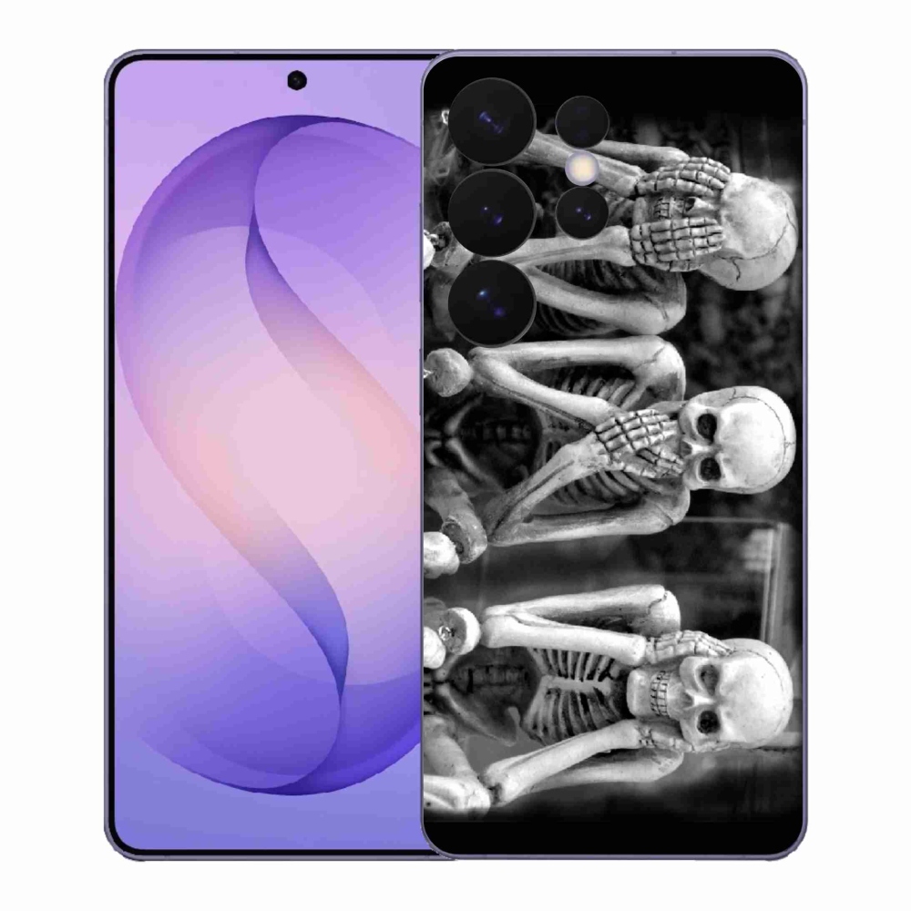 Gél védőhuzat mmCase Samsung Galaxy S26 Ultra - csontvázakhoz