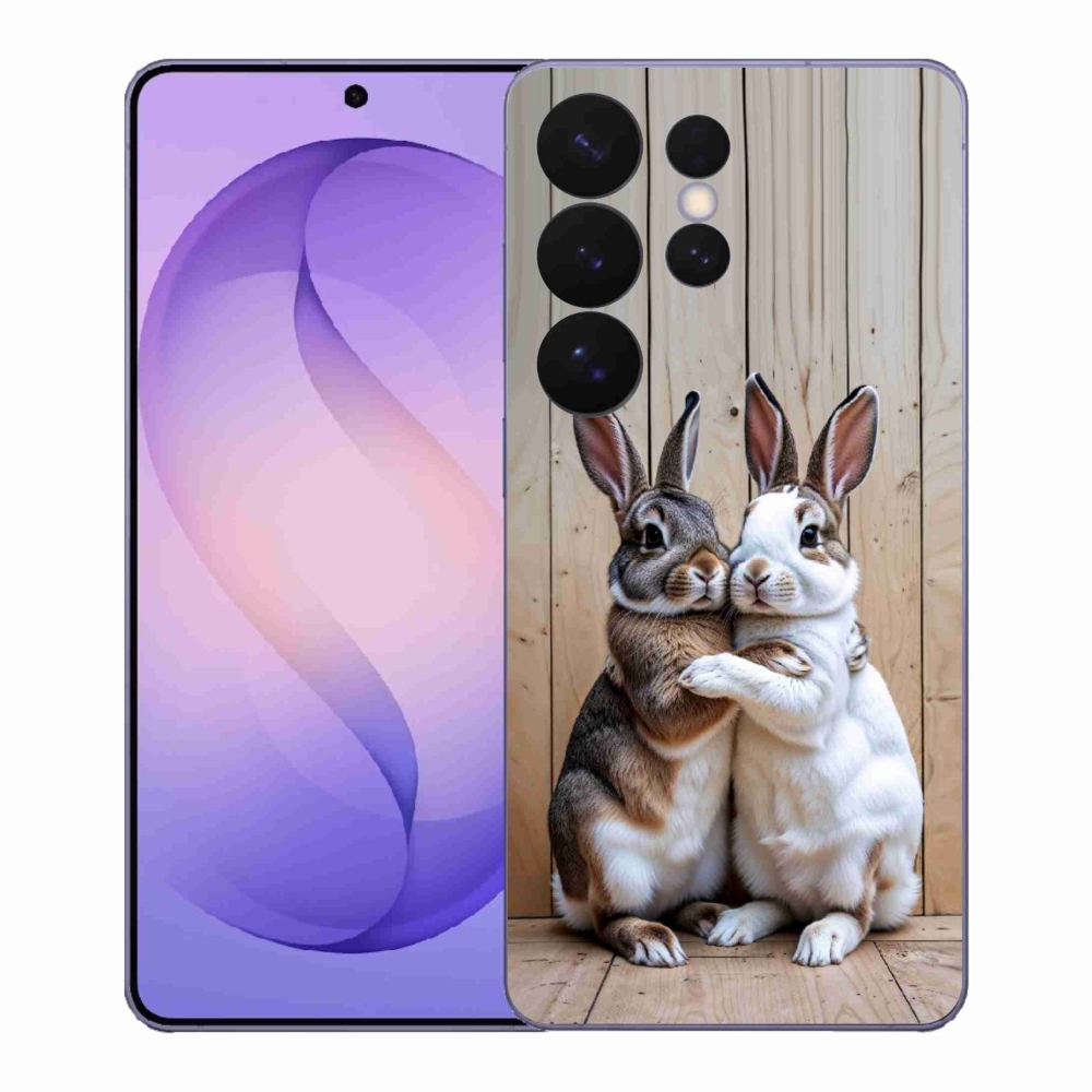 Zselés borítás mmCase Samsung Galaxy S26 Ultra - nyúl pár