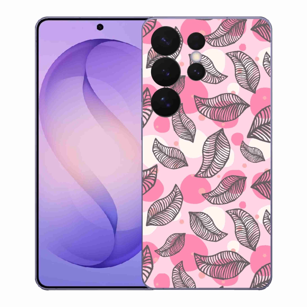 Gél borítás mmCase Samsung Galaxy S26 Ultra - rajzfilmes hulló levelek