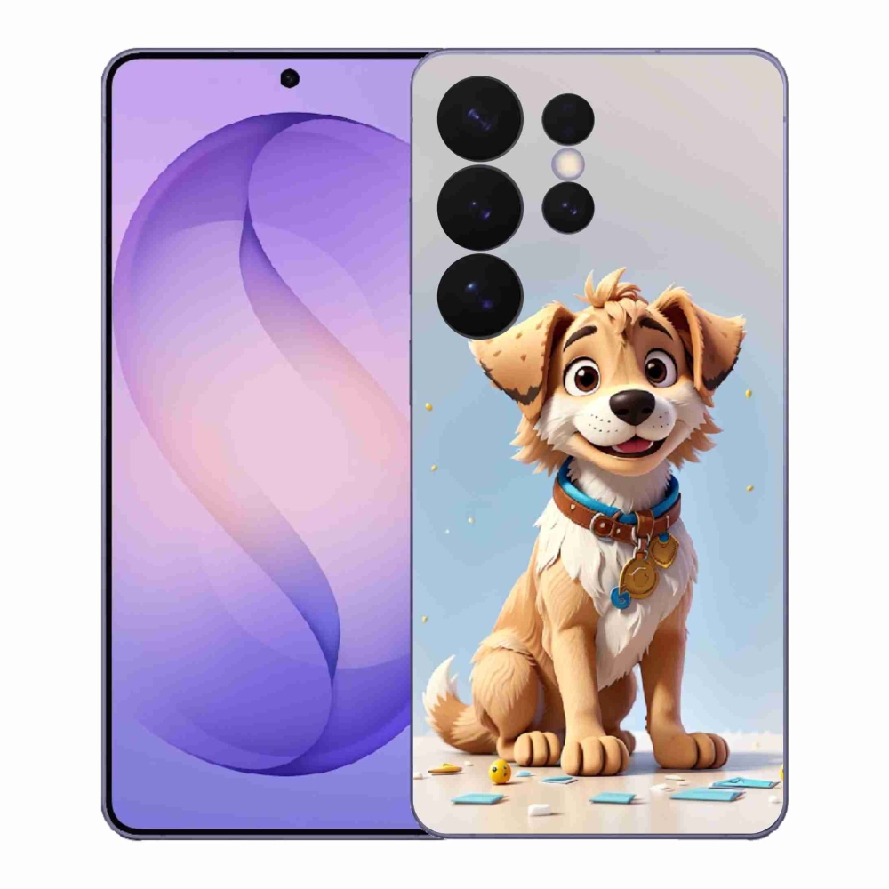 Gél borítás mmCase Samsung Galaxy S26 Ultra - rajzfilm kölyökkutyushoz