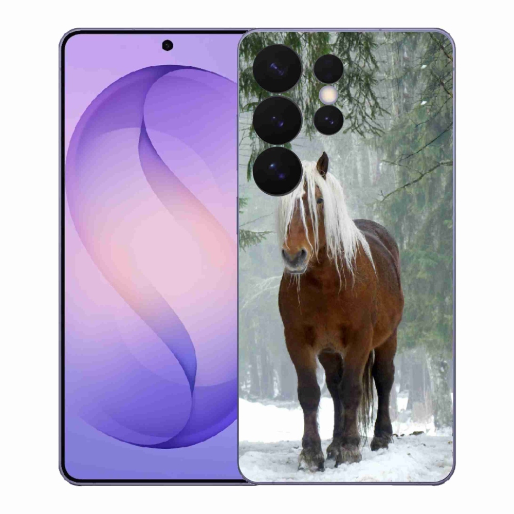 Zselés borítás mmCase Samsung Galaxy S26 Ultra - ló az erdőben