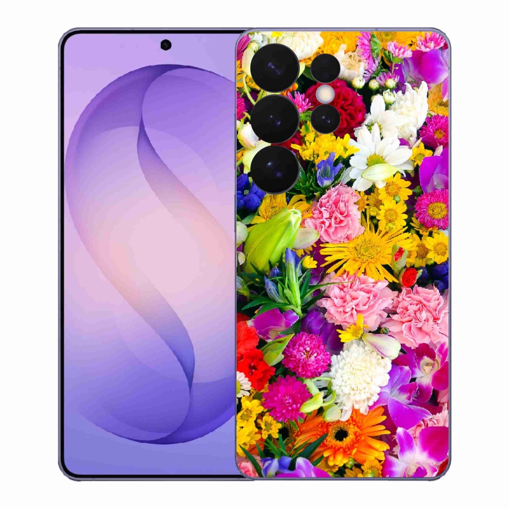 Gél borító mmCase Samsung Galaxy S26 Ultra - virágok 12