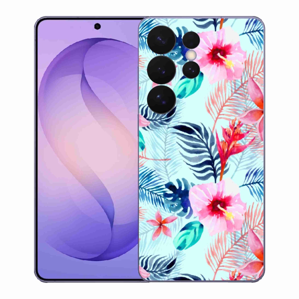 Gél borítás mmCase Samsung Galaxy S26 Ultra - virágok