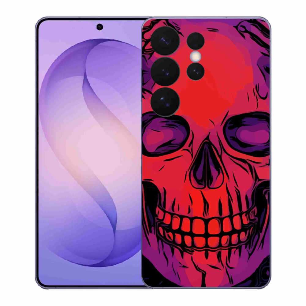 Zselés borítás mmCase Samsung Galaxy S26 Ultra készülékhez - koponya