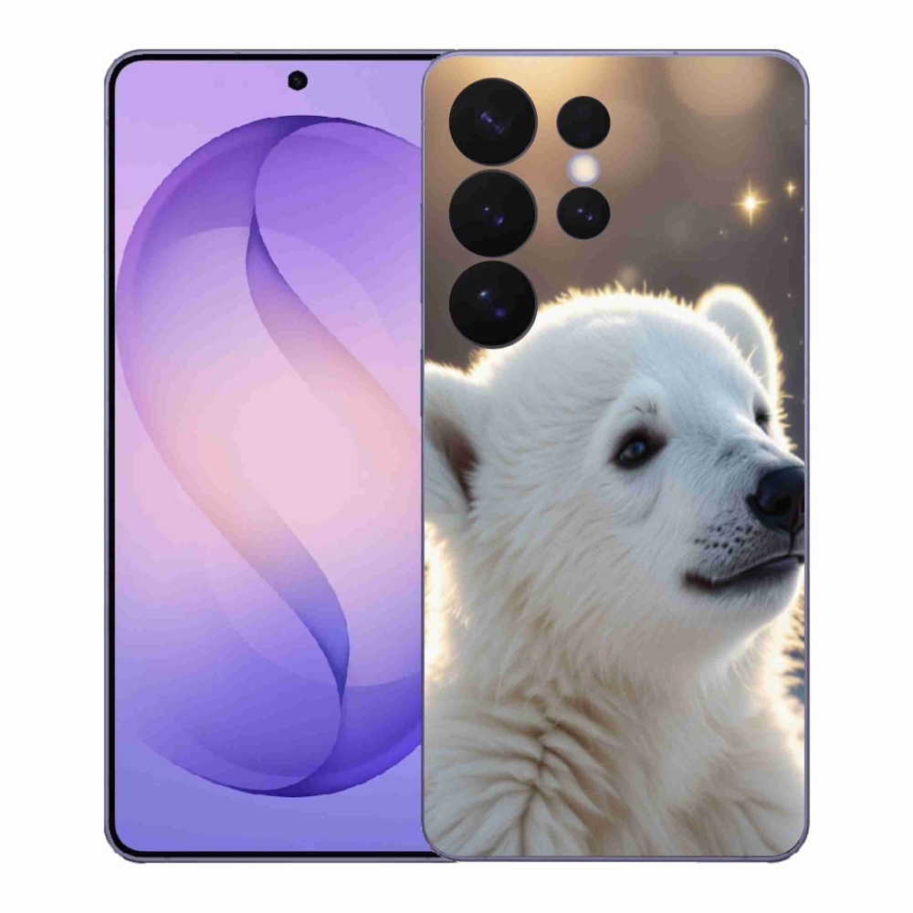 Zselés borítás mmCase Samsung Galaxy S26 Ultra készülékhez - jegesmedve