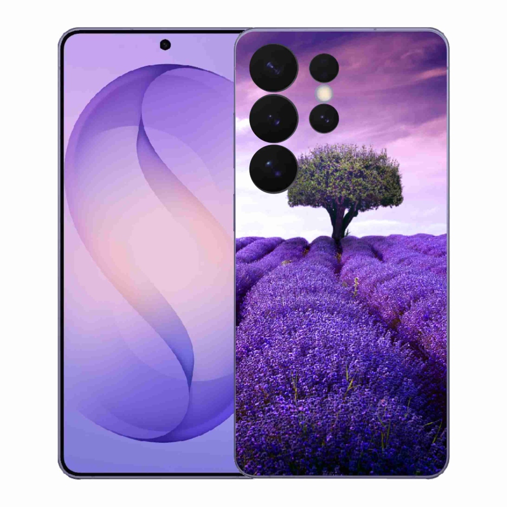 Gél védőhuzat mmCase Samsung Galaxy S26 Ultra készülékhez - levendula rét