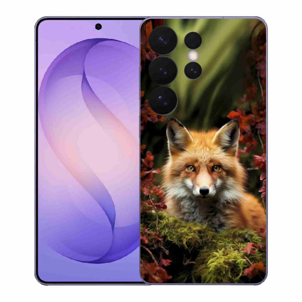 Zselés borítás mmCase Samsung Galaxy S26 Ultra - róka az erdőben