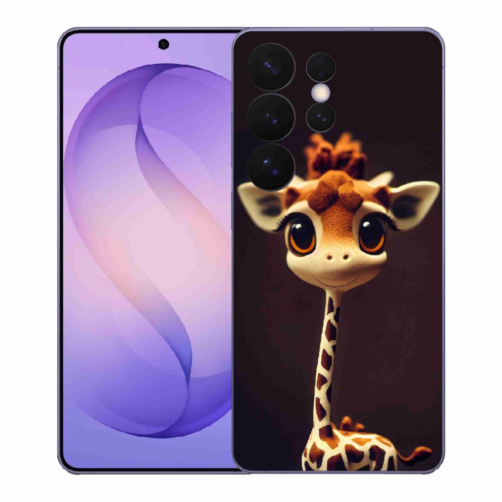 Zselés borítás mmCase Samsung Galaxy S26 Ultra - kis zsiráf