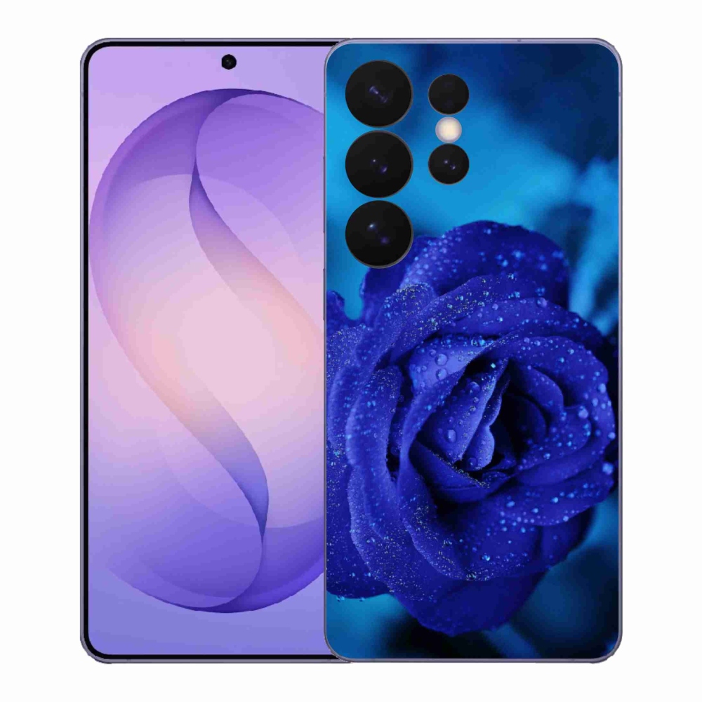 Gél védőhuzat mmCase Samsung Galaxy S26 Ultra - kék rózsa