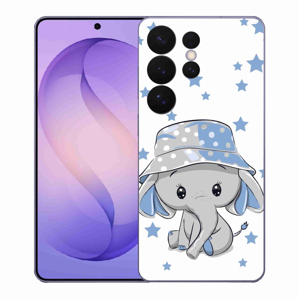 Zselés borítás mmCase Samsung Galaxy S26 Ultra - kék elefánthoz