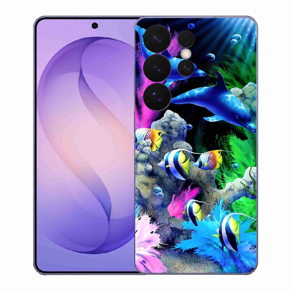 Gél borítás mmCase Samsung Galaxy S26 Ultra - Sea World - Tengeri világ