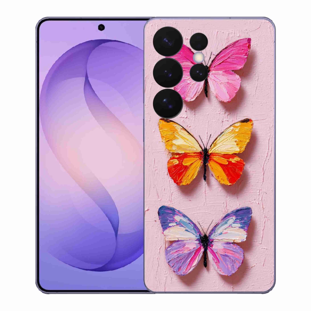 Gél borító mmCase Samsung Galaxy S26 Ultra - pillangó szentháromsághoz