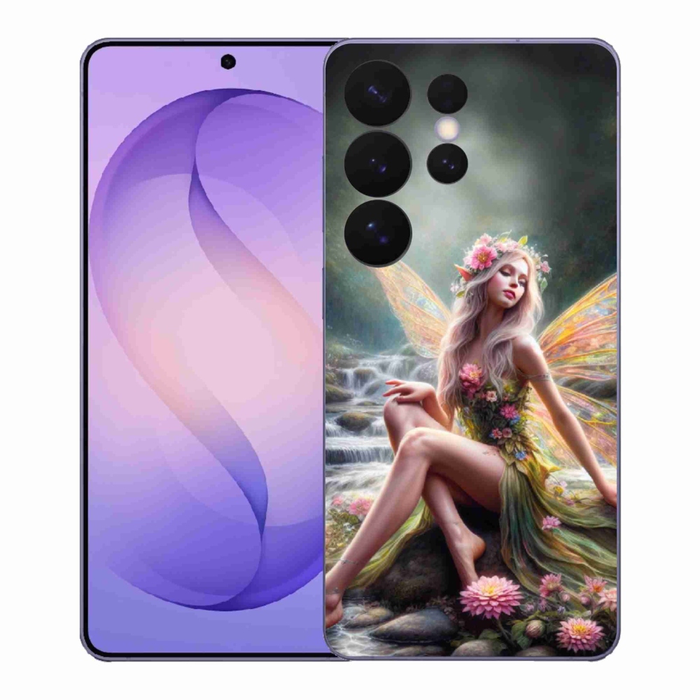 Gél borítás mmCase Samsung Galaxy S26 Ultra - pillangó nő 1