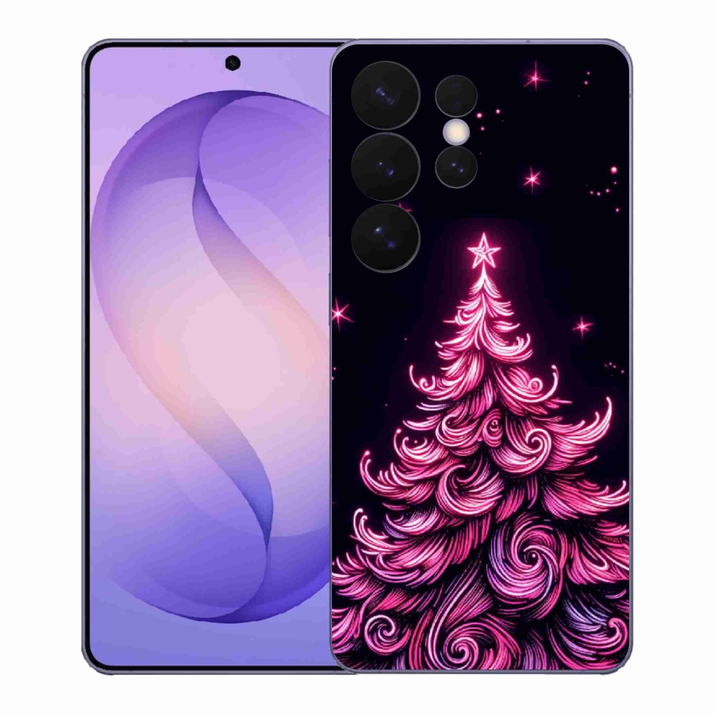 Gél borítás mmCase Samsung Galaxy S26 Ultra - neon karácsonyfa 2