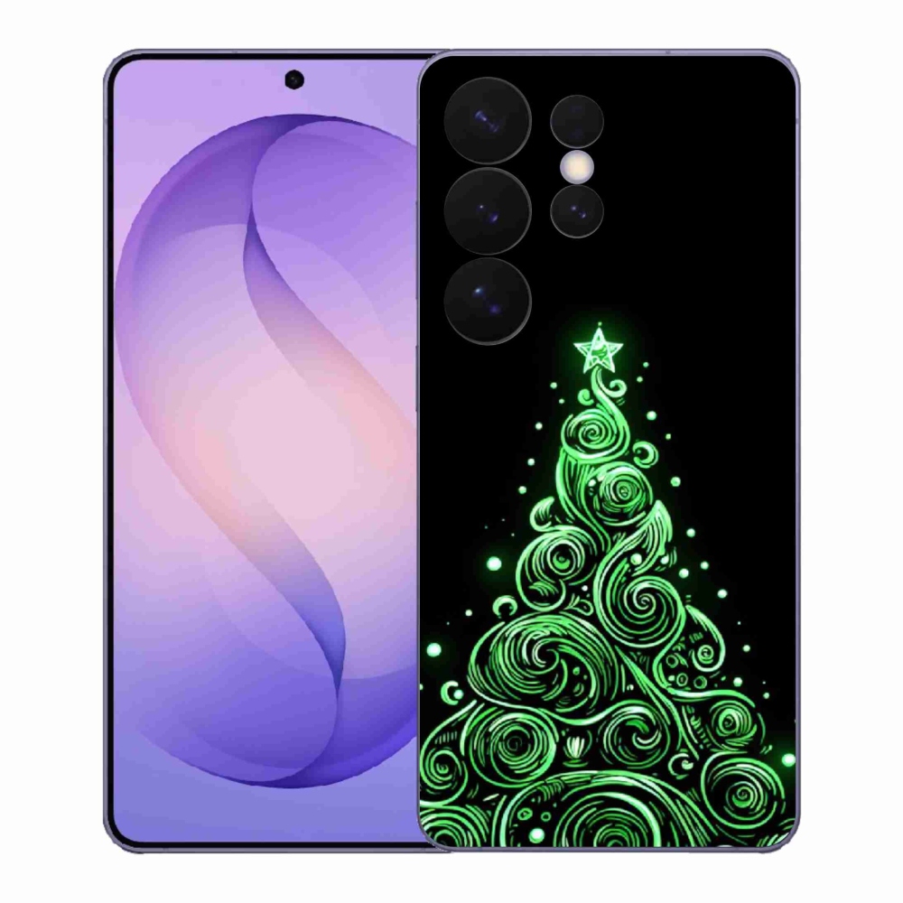 Gél borító mmCase Samsung Galaxy S26 Ultra - neon karácsonyfa 3