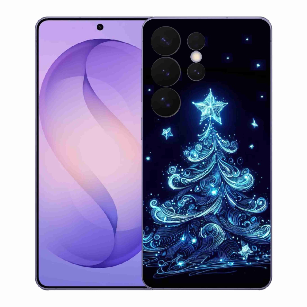 Gél borító mmCase Samsung Galaxy S26 Ultra - neon karácsonyfa 4