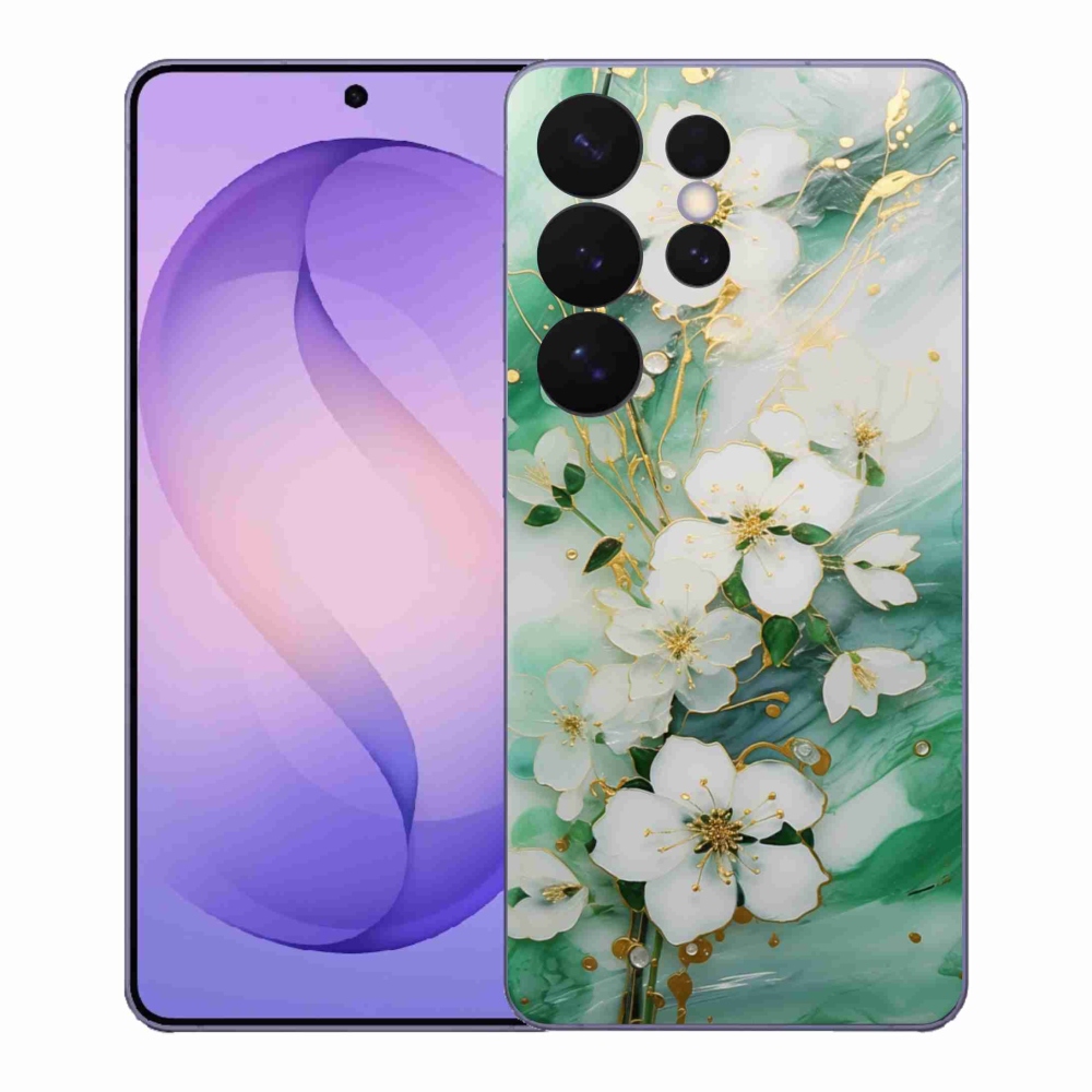 Gél borítás mmCase Samsung Galaxy S26 Ultra - finom virágok